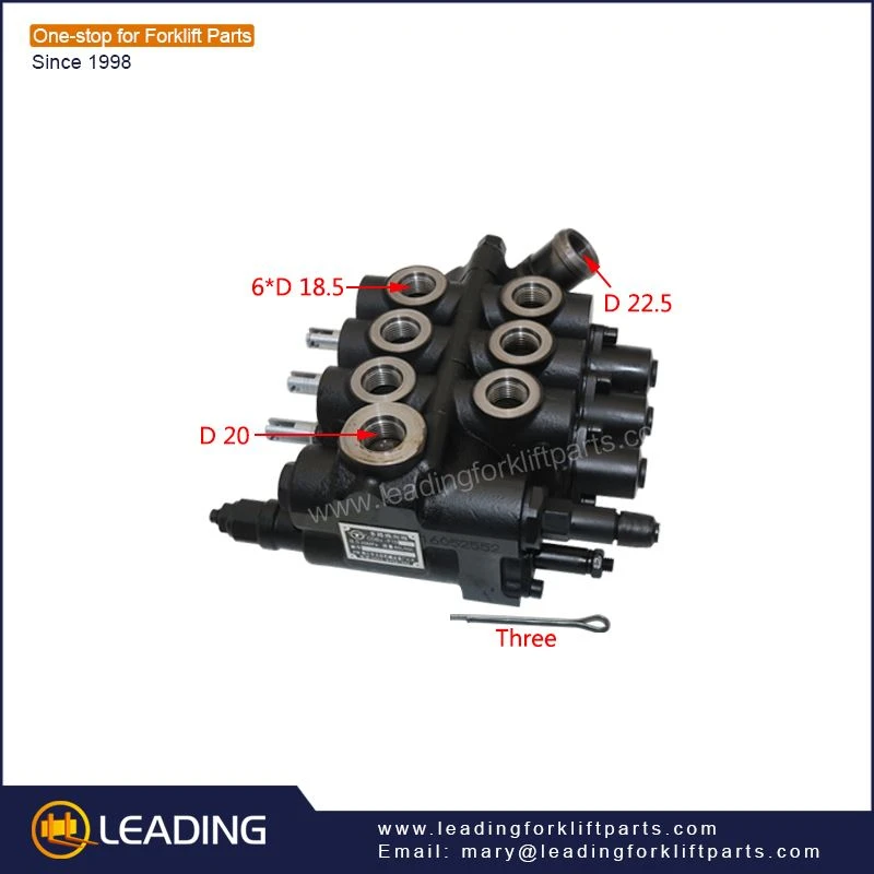 Lift truck multi-way valve 1