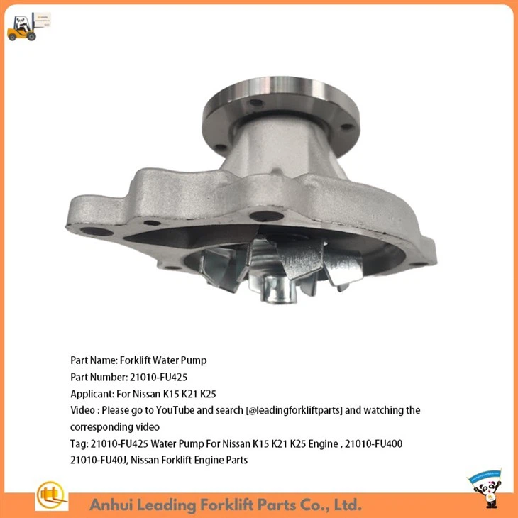 forklift water pump