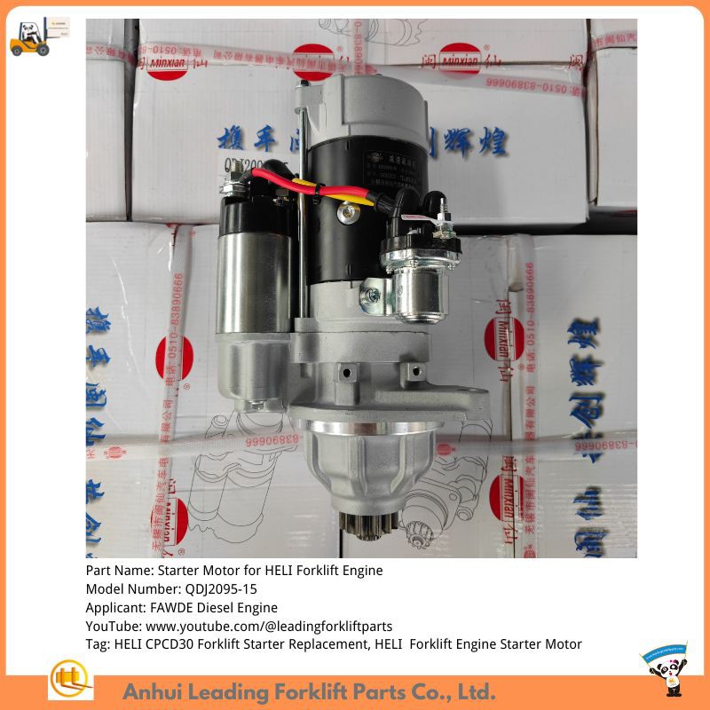 Starter Motor for HELI Forklift Engine Starter Motor for HELI Forklift Engine